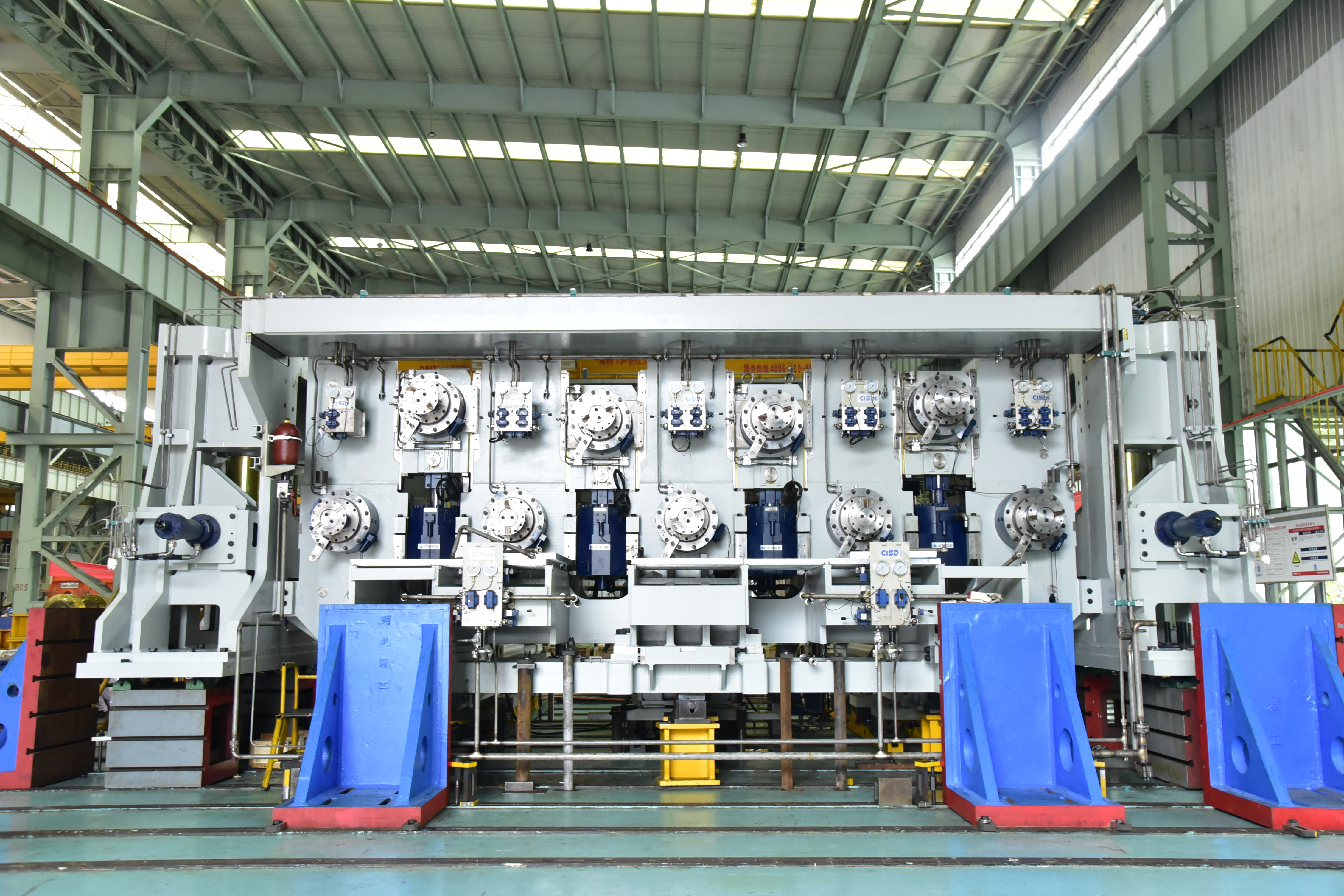 03-河北永洋特鋼重軌生產(chǎn)線DSCD龍門式型鋼矯直機(jī)